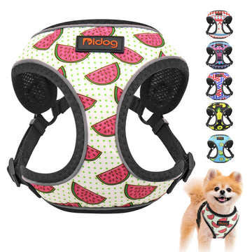 Printed French Bulldog Harness