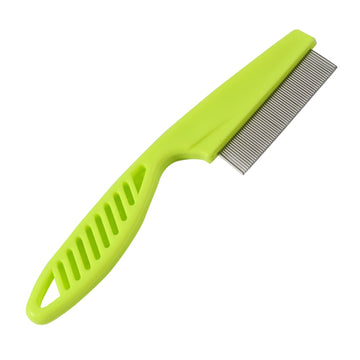 Pet Stainless Steel Comfort Flea Hair Comb