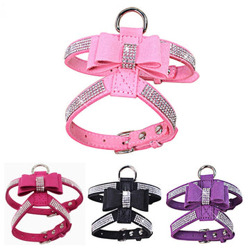 Bling Rhinestone Pet Harness