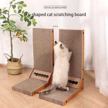 Detachable Cat Scratcher Board L-Shaped Furniture Products