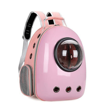 Breathable Jumbo Cat Backpack With See-through Peeking Window